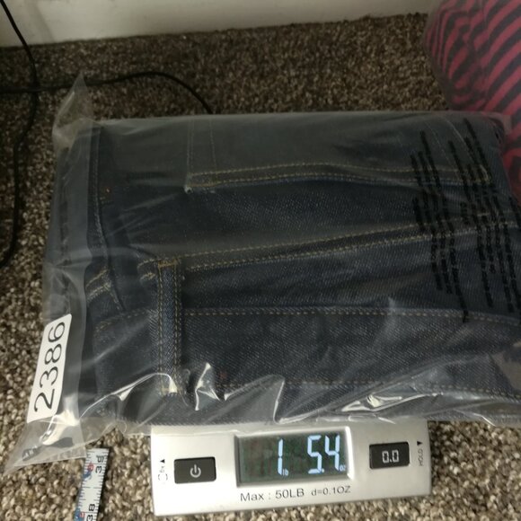 Uniqlo Jeans Selvedge 31x31 Slim Straight Fit Japanese Kaihara Denim Dark Blue - Picture 12 of 12